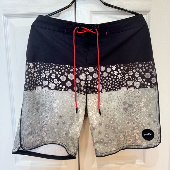Short De Bain RVCA Boardshorts - Bleu - Taille 29 - Homme - Très Bon état